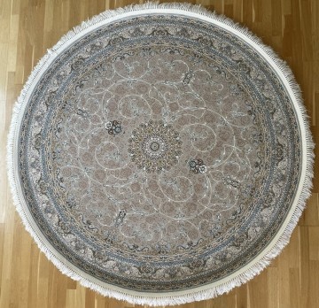 Shokouh Rundt Beige 200cm