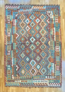 TK-R204- Tosidig Kelim- 203 X 300